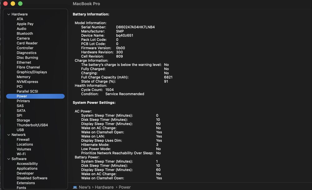 Macbook Pro 16 2019 i7 16/512 gb