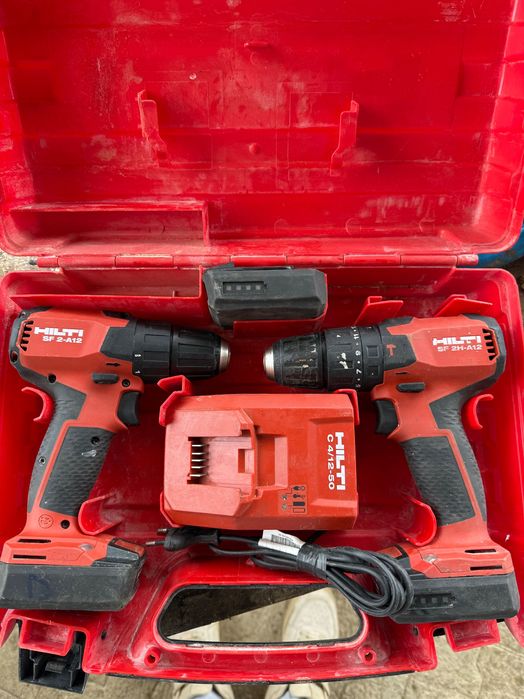 Filetante Hilti 12v. SF2 a12 și SF 2H a12