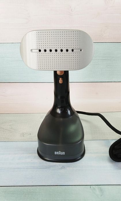 Braun GS7077BK — мощный паровой отпариватель для дома