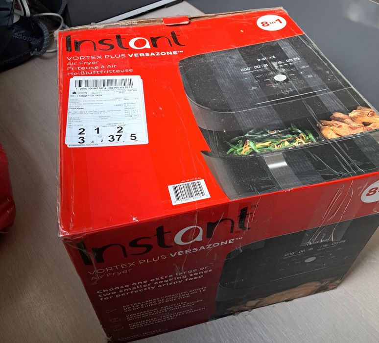 Еър фраер-Instant Vortex PLUS VersaZone Air Fryer 8.5 л. Еър фраер.