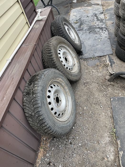 Диски с резиной R14 3 шт