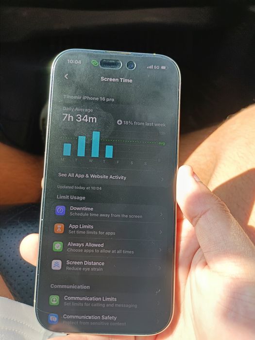 Бартер/iPhone 16 pro 128гб 89% капацитет