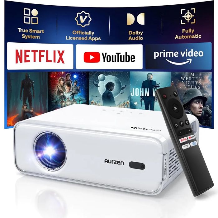 Projector Aurzen EAZZE D1 Smart