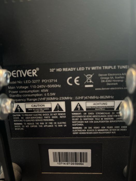 Thomson tv for 50