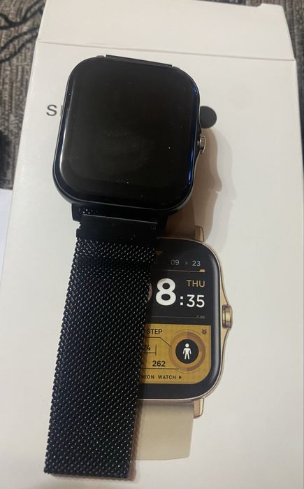 Смарт часовник чисто нов-черен