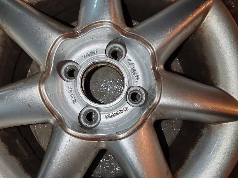4 бр. джанти 14" без гуми и капачки. 4 х 100, 57 отвор