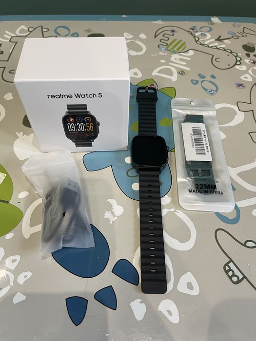 Smartwatch Смарт Часовник realme Watch 5 Coros Garmin Apple Watch GPS