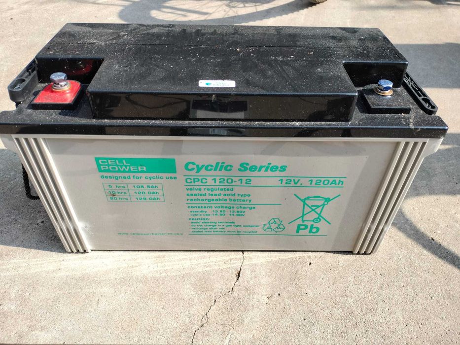 Baterie auxiliara 12 V 120 Ah Cell Power