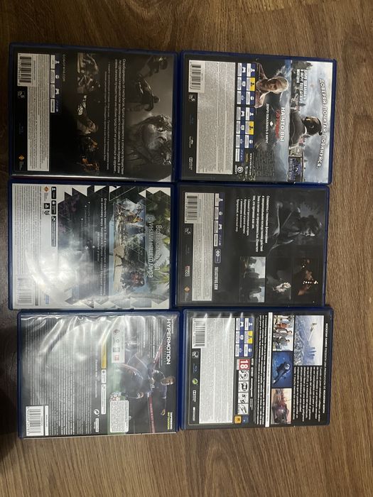 Продам диски  PlayStation  5-4