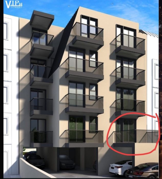 Двустаен апартамент с гараж