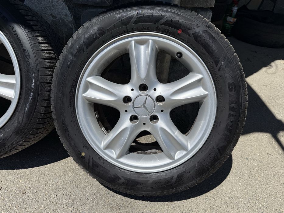 Jante 16” Mercedes CLK , 5x112 cu anvelope de iarna 215/55/R16