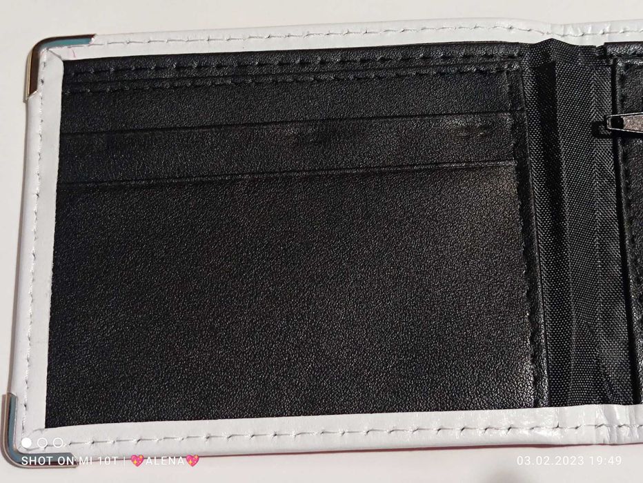 Кожаный кошелёк-портмоне «Спартак».