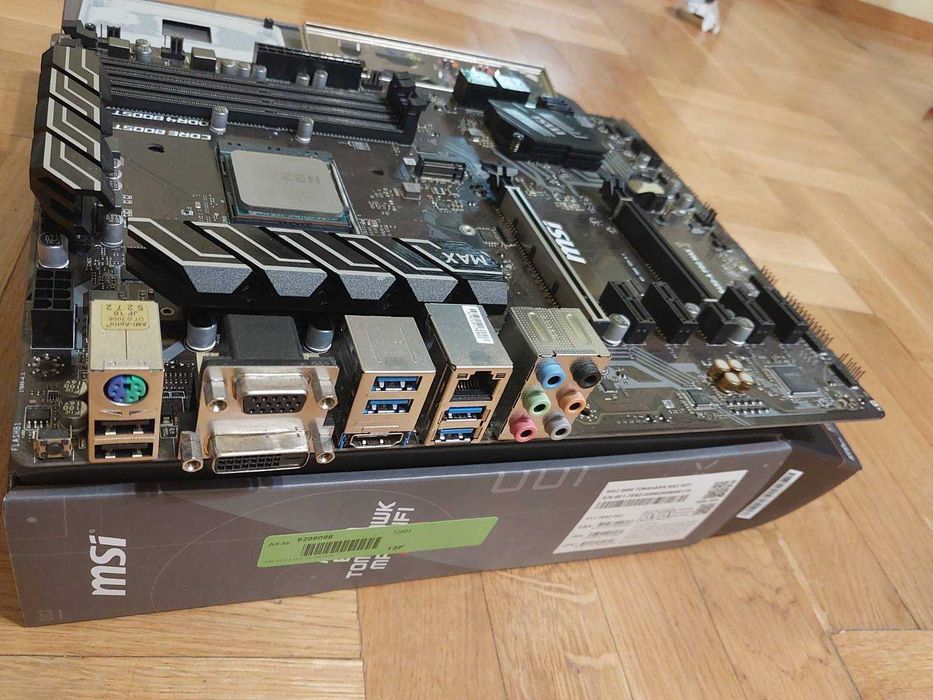 AMD Ryzen 7 3700X + MSI B450-A Pro MAX