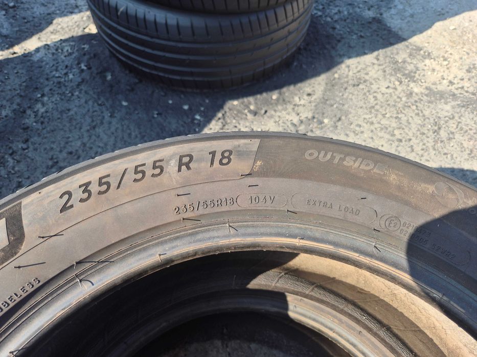 2 Anvelope de VARA - 235/55/18 - Michelin - Stare F BUNA - DOT 2024