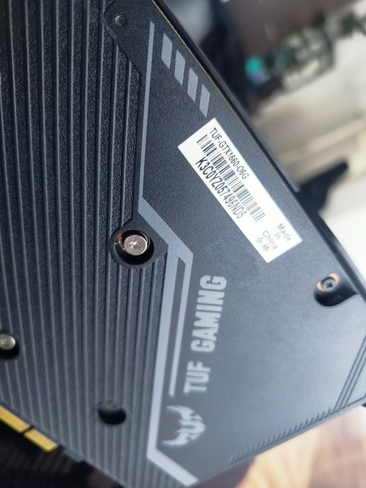 Видеокарта Gtx 1660 TUF  6gb