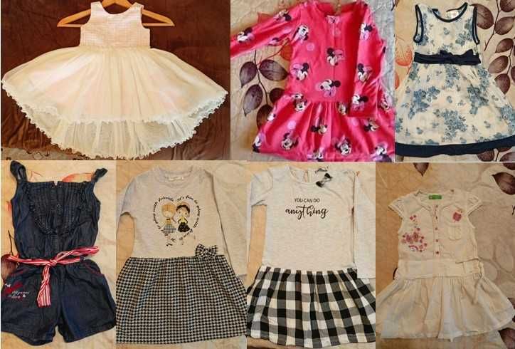 Рокли за момиче различни видове