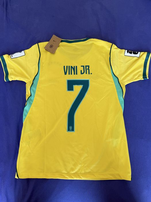tricou Wolrd Cup 2026 Brazilia Vini Jr,