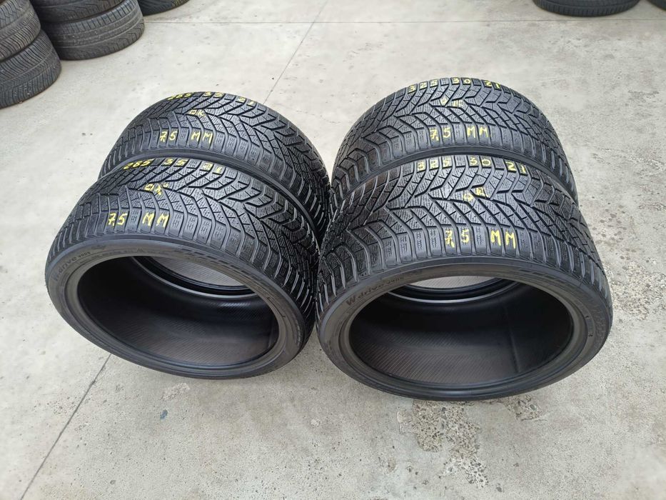 Set 4 anvelope de iarna 285 35 21 cu 325 30 21 yokohama profil 7,5 mm