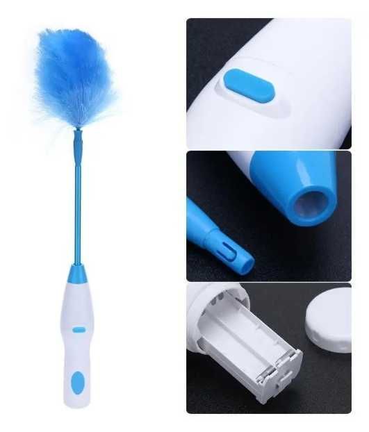 Вращающаяся щетка метелка для удаления пыли Spin Duster du40