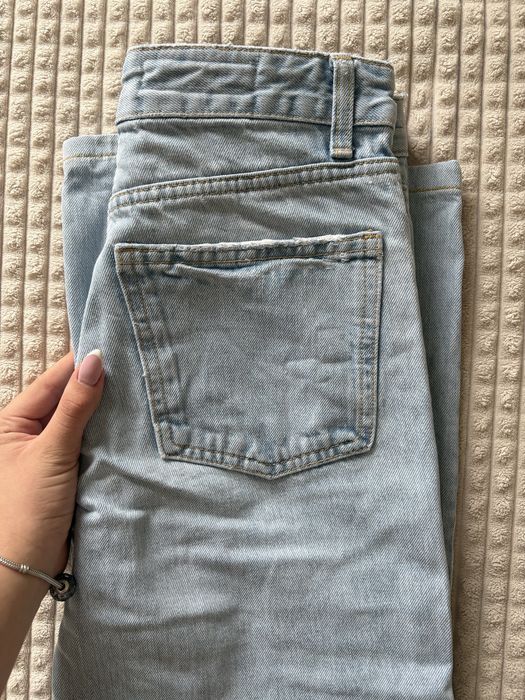 Дънки с прав крачол размер XS от ZARA