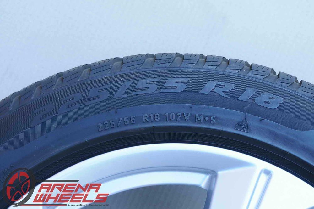 Roti Iarna 18 inch Originale Audi A6 4K C8 Pirelli 225/55 R18