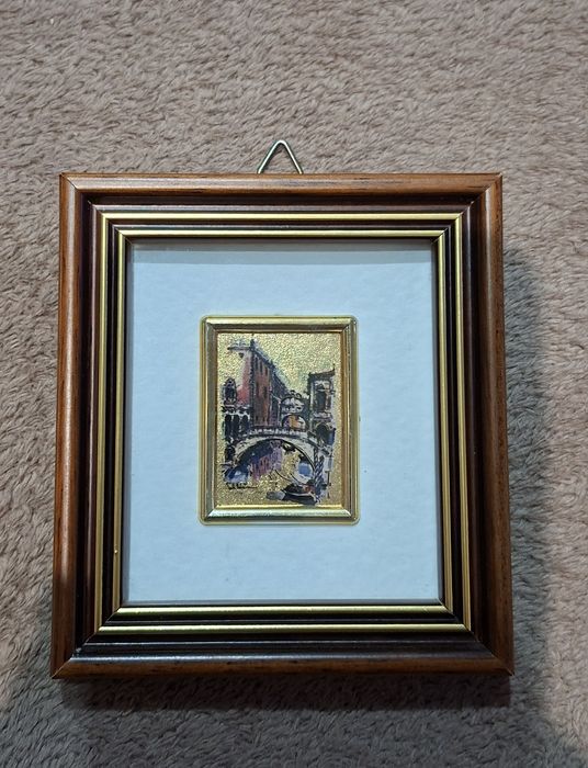 Златна мини картина 23 карата