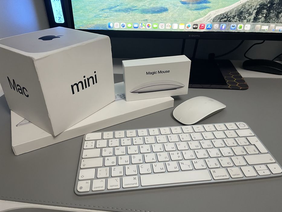 Mac mini 4m полный комплект