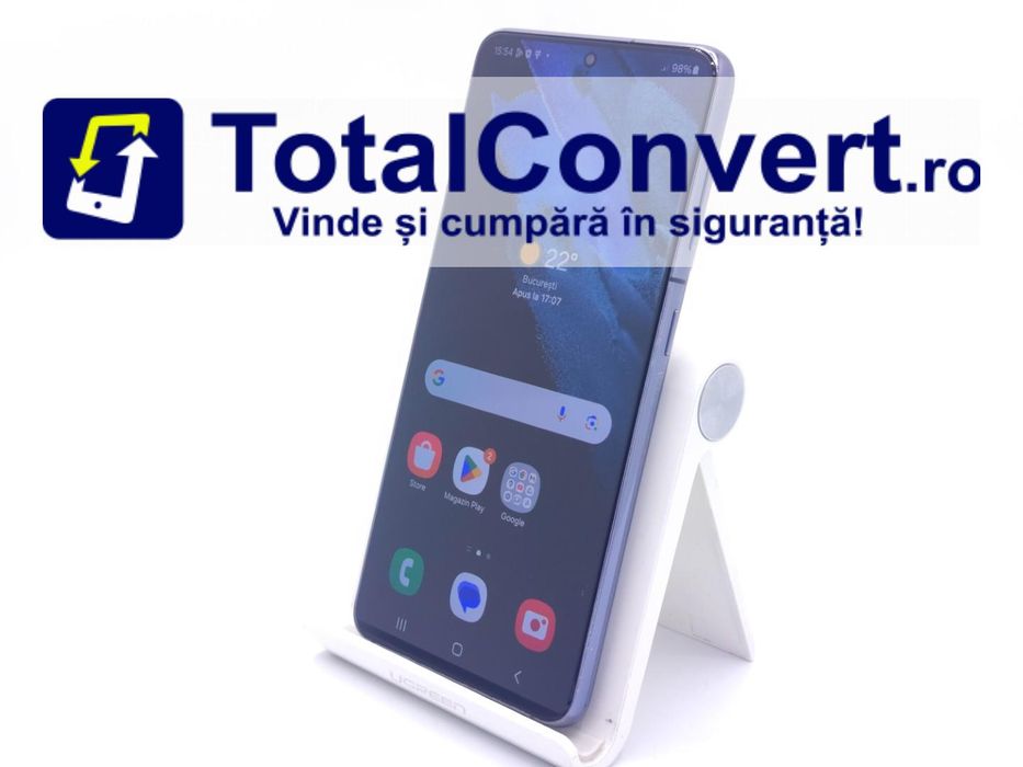 Samsung S21 5G 128GB Phantom Black 8GB, Garantie 24 luni | #D88138