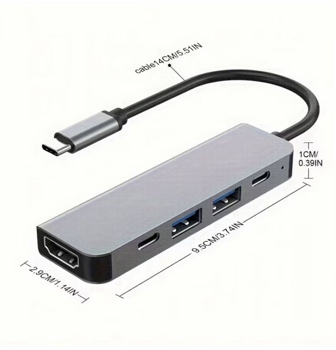 USB-C Hub 5-в-1