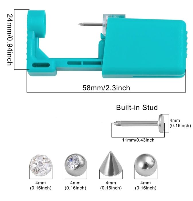 Kit piercing-uri buza sau ureche