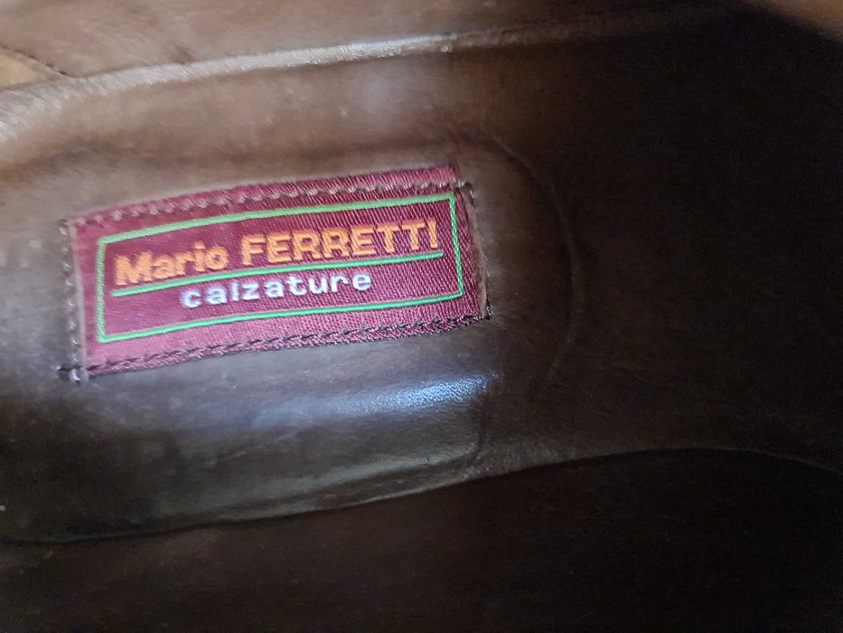 Pantofi barbati lac de  gala Ferretti 43 nou