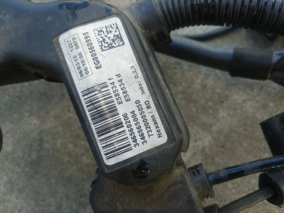 instalatie electrica motor  n47c16a 1.6 d-4d  toyota verso r2  732000505d eg00560995  eg00360993