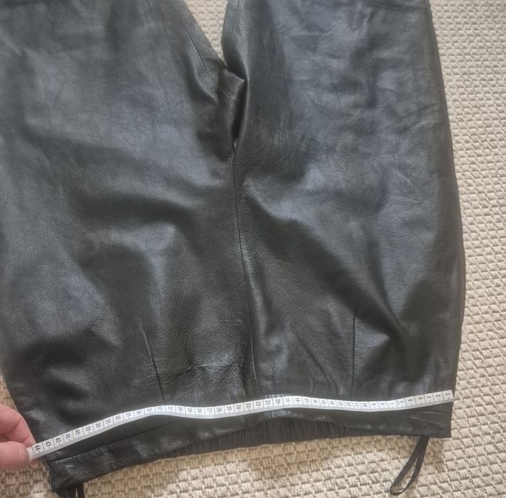 Pantaloni piele naturala