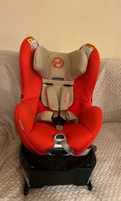 Детско столче за кола Cybex Sirona Isofix с база и ударозащитен щит
