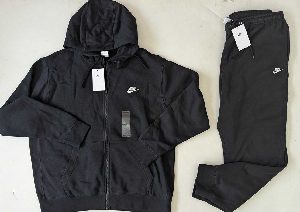 Nike Club Fleece Full Zip мъжки комплект ХЛ от Сащ