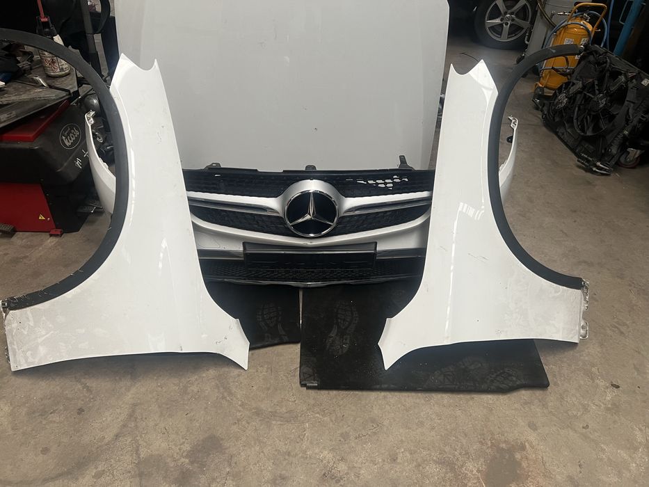 Mercedes GLC W253 челен удар/ капак/калници/броня/фарове/маска