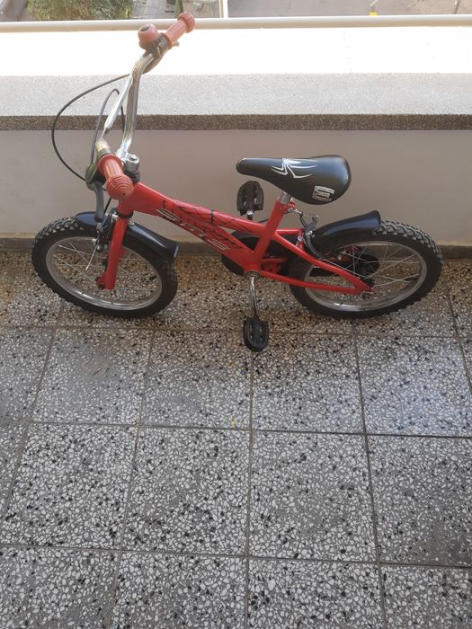 Детско колело (изцяло метално) на Спайдър мен 16 цола