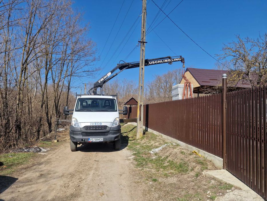 Iveco daily 70c15 eev DETARAT Basculabil cu Macara