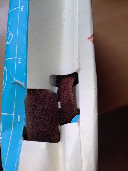 Лепещи ленти "велкро", кафяви, 25 мм.