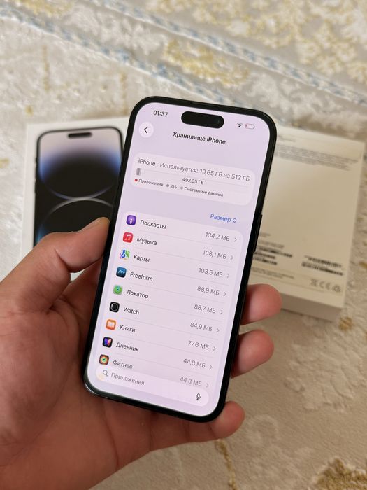 Айфон iPhone 14 Pro 512GB 100% E-Sim