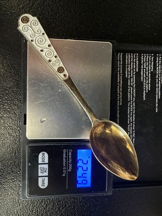 Набор из серебра