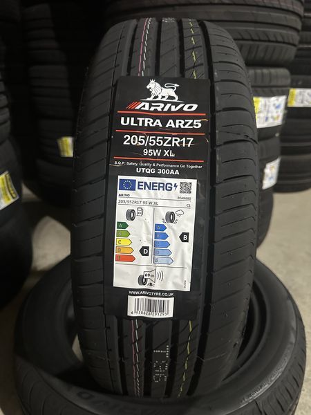 Нови летни гуми ARIVO ARZ5 205/55R17 95W XL НОВ DOT БОРД 2055517