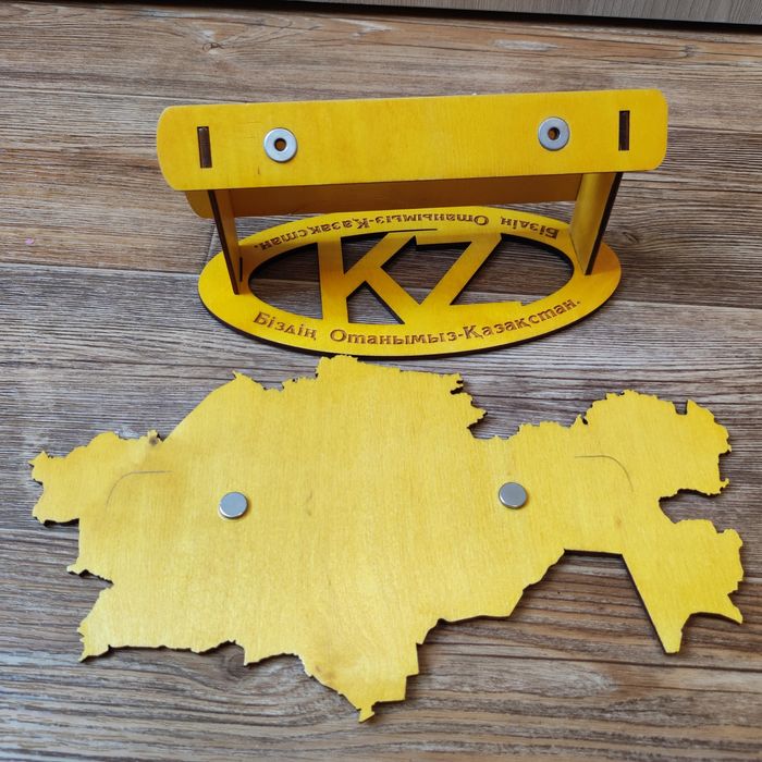 Настольная карта Республики Казахстан