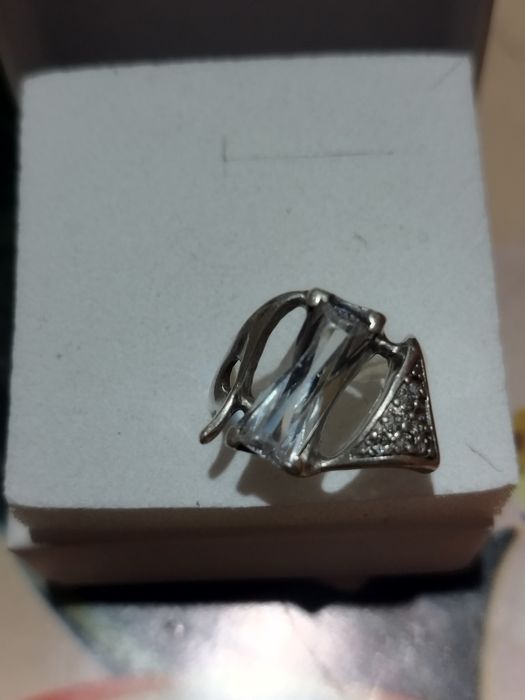 Дамски сребърен пръстен