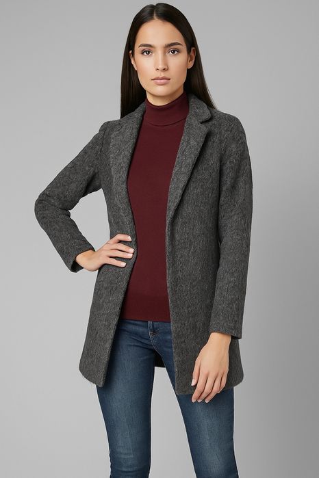 Полупальто утепленное