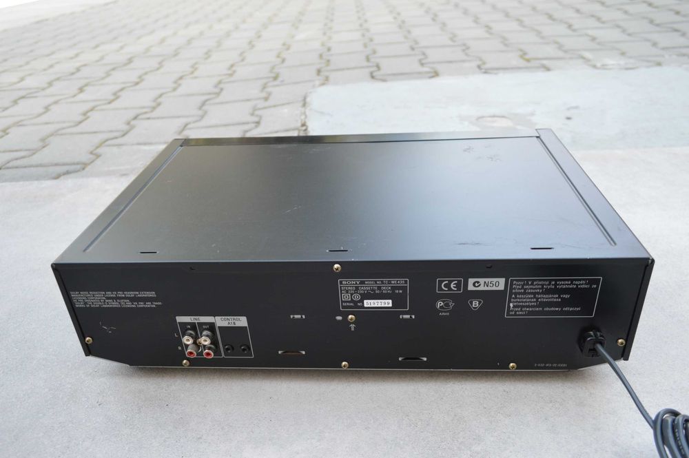 Deck Sony TC WE 435
