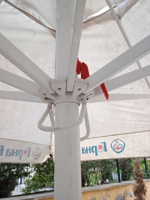 2бр Голям Градински Чадър 3.5/3.5м на Мин. Вода