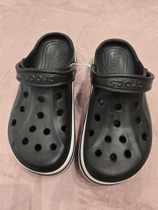 Papuci Crocs calitate superioara albi ,negrii
