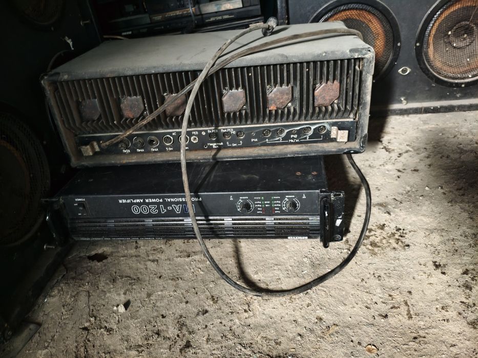 Продам большой набор аудиоаппаратуры