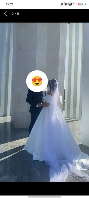 Продам свадебное платье 42 размер